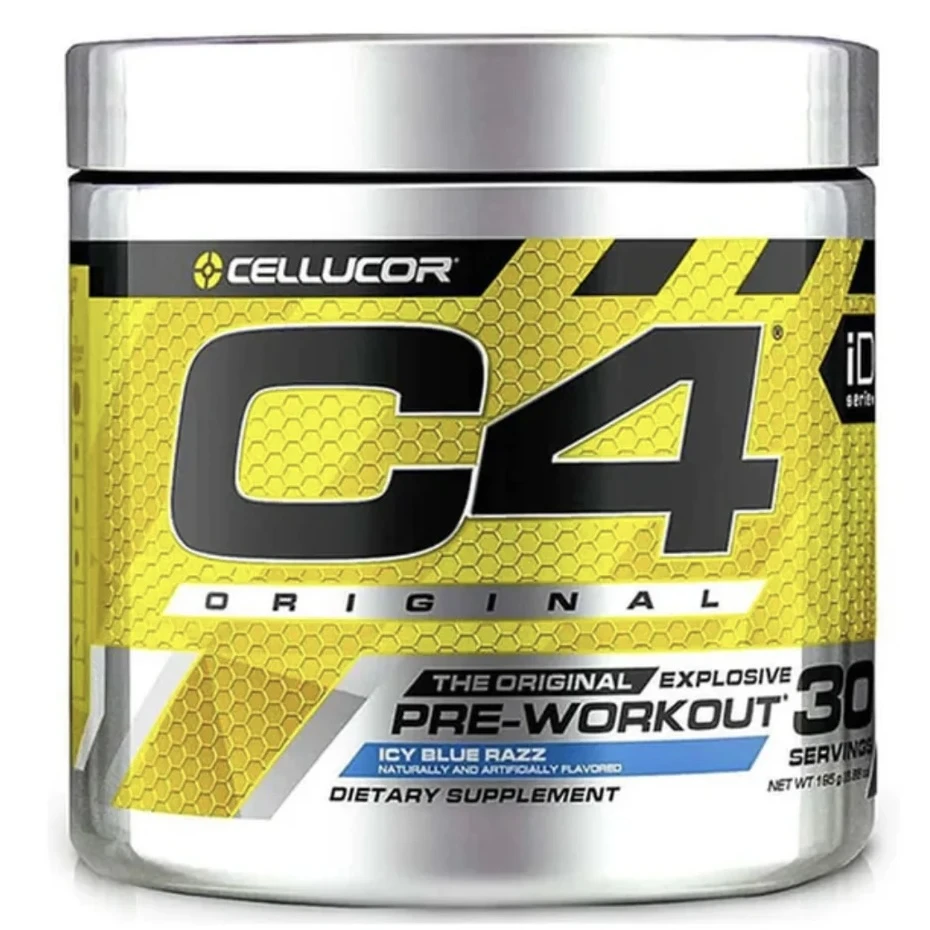 Cellucor C4 Original Pre-Workout Icy Blue Razz 180g - 30 servicios